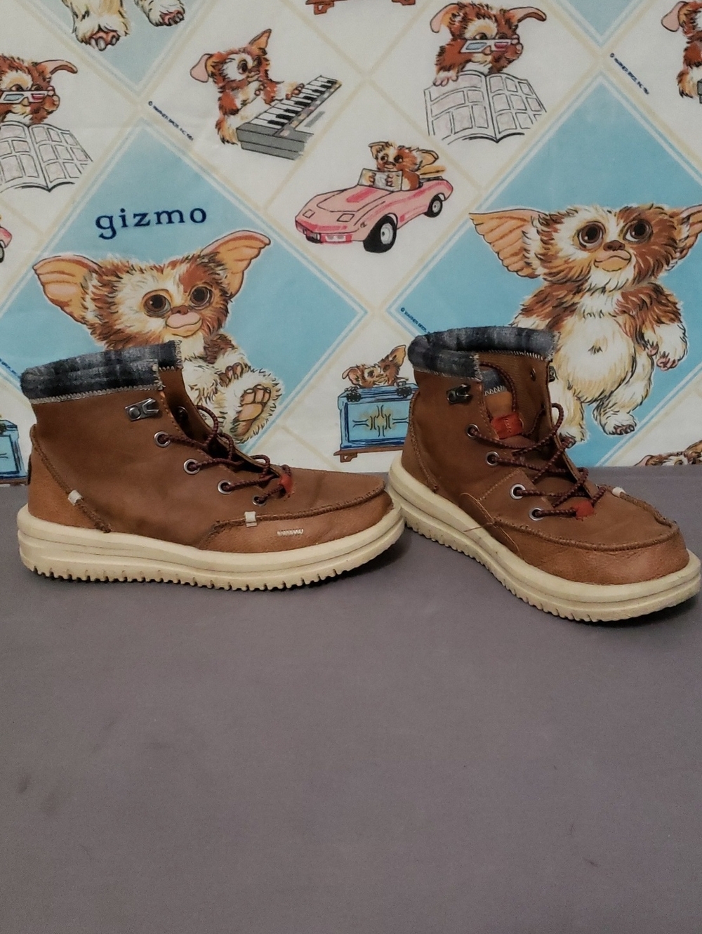 Kids Hey-dude Brown Bradley Boots J4
